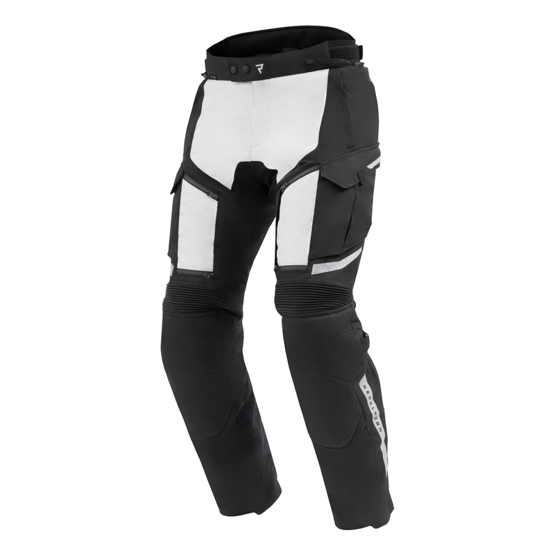 SPODNIE MOTOCYKLOWE TEKSTYLNE REBELHORN CUBBY 5 BLACK GREY
