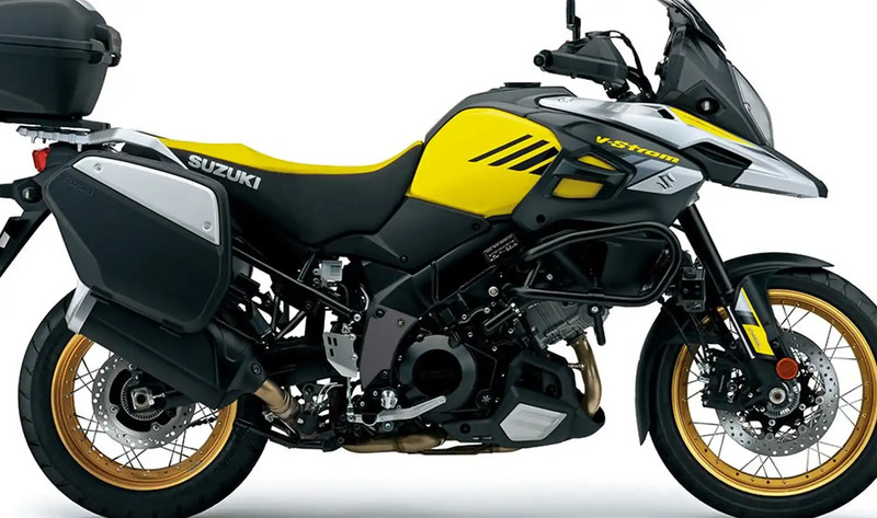 ZESTAW OSŁON PRZECIWBŁOTNYCH RG RACING EAZI-GRIP SCUFF GUARD KIT SUZUKI V-STROM 1000 14-