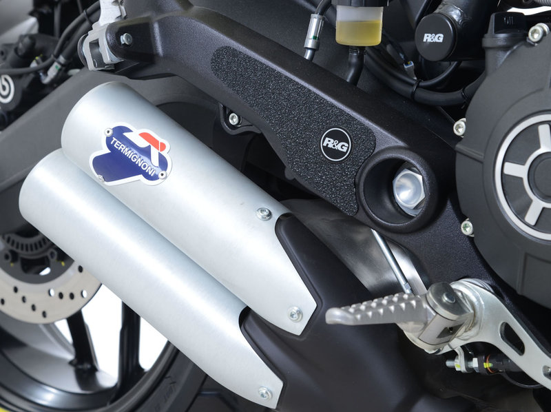 OSŁONA WAHACZA RG RACING KTM 125 DUKE 17-, 2 CZĘŚCI BLACK