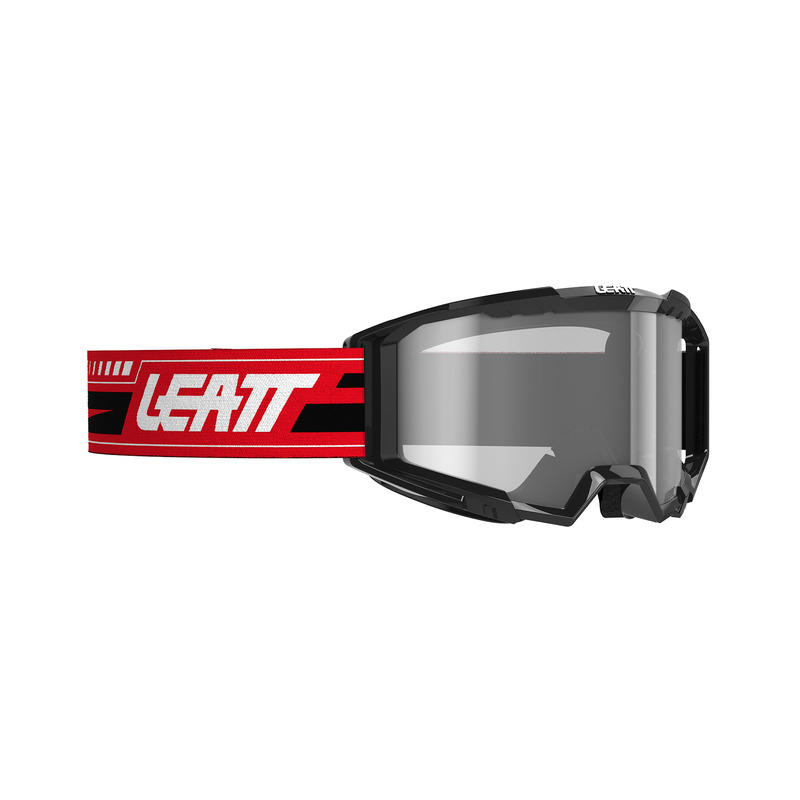 GOGLE LEATT VIZION 3.5 IRIZ 35 VLT RED SILVER