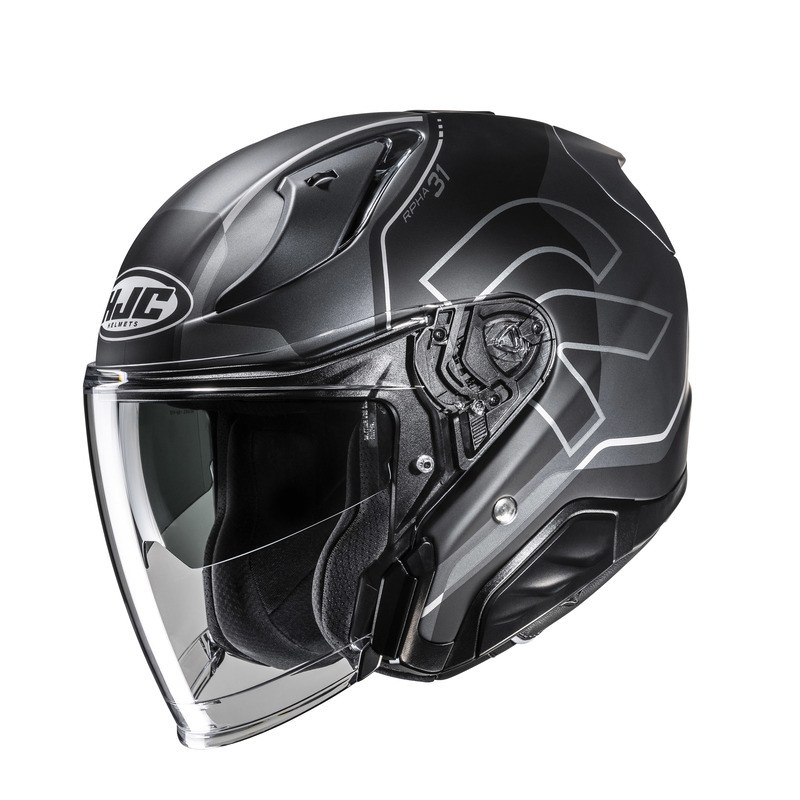 KASK MOTOCYKLOWY HJC RPHA31 DEREEN BLACK GREY L