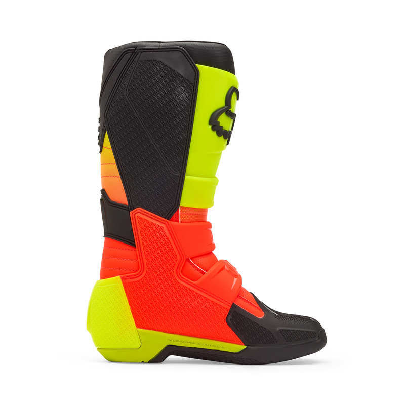 BUTY MOTOCYKLOWE FOX COMP ORANGE YELLOW