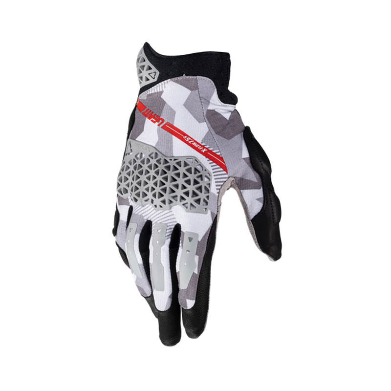 RĘKAWICE MOTOCYKLOWE LEATT ADV X-FLOW 7.5 SHORT STEEL