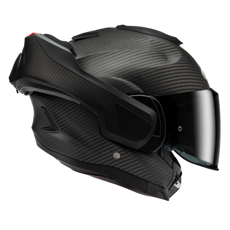 KASK MOTOCYKLOWY HJC F100 CARBON MATTE BLACK