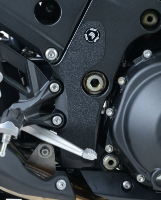 OSŁONA WAHACZA RG RACING KAWASAKI ZZR1400 (ZX-14) 2012-, 2 CZĘŚCI BLACK