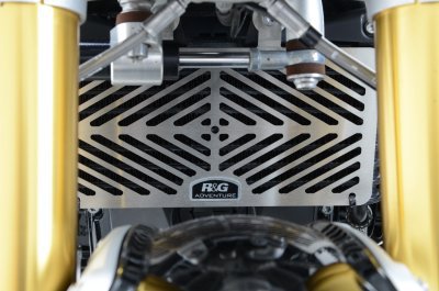 OSŁONA CHŁODNICY OLEJU RG RACING BMW R NINE T, STAL NIERDZEWNA