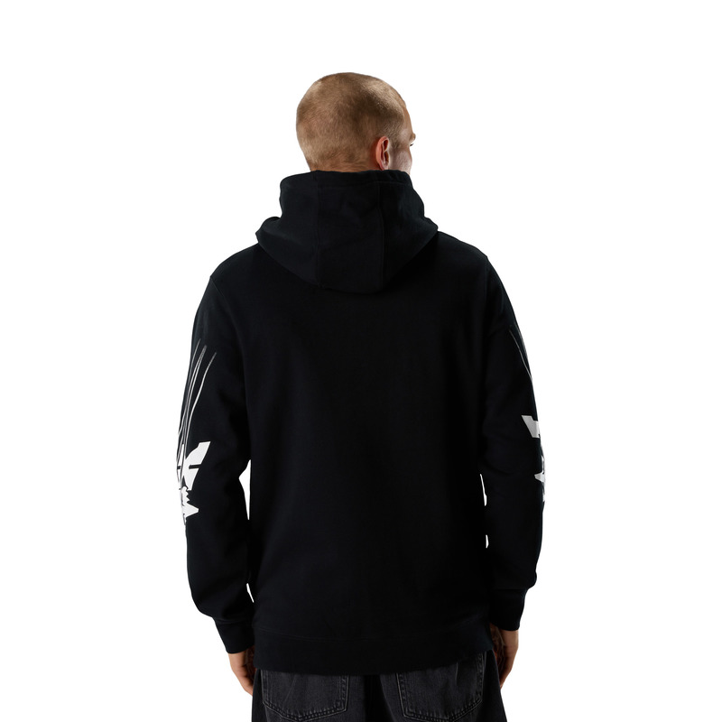 BLUZA Z KAPTUREM FOX APEX FLEECE PO BLACK