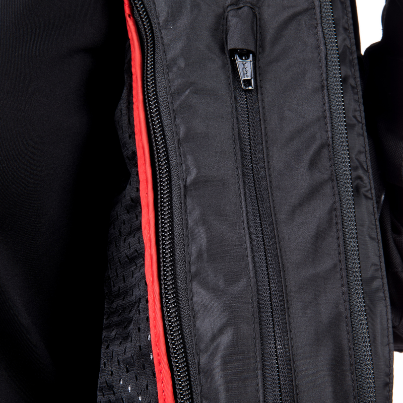 KURTKA MOTOCYKLOWA TEKSTYLNA DAMSKA OZONE SAHARA BLACK WXS