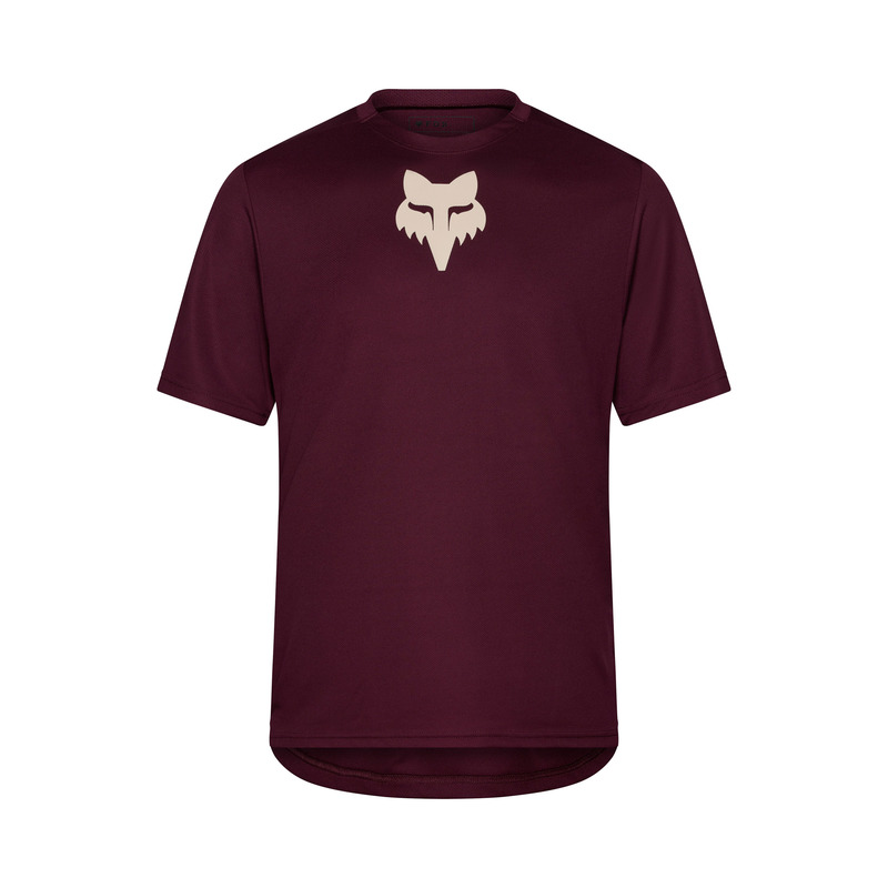 KOSZULKA ROWEROWA FOX RANGER HEAD DARK MAROON L
