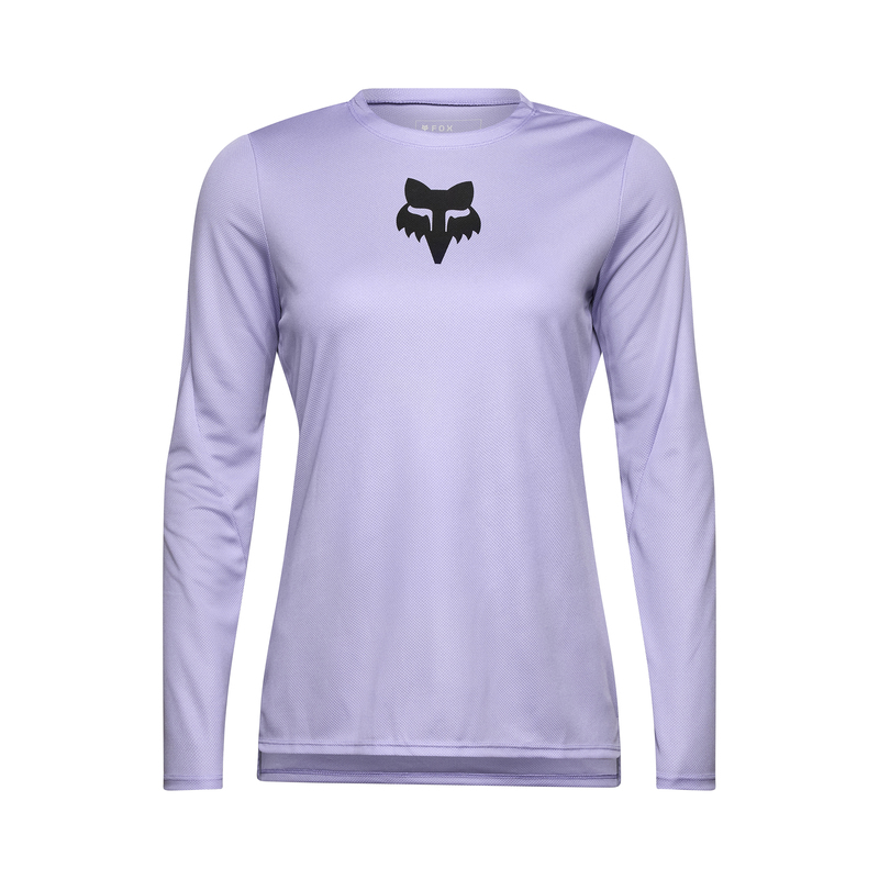 KOSZULKA ROWEROWA Z DŁUGIM RĘKAWEM DAMSKA FOX RANGER HEAD LILAC XL