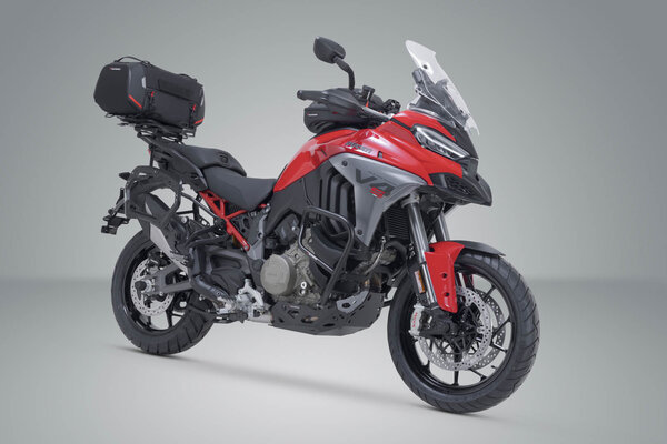 ZESTAW TORBA TYLNA I STELAŻ SW-MOTECH RACKPACK DUCATI MULTISTRADA V4 MODELS (20-)