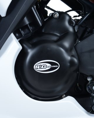 OSŁONA SILNIKA RG RACING HONDA CBR300R, LEWA STRONA OSŁONA GENERATORA BLACK
