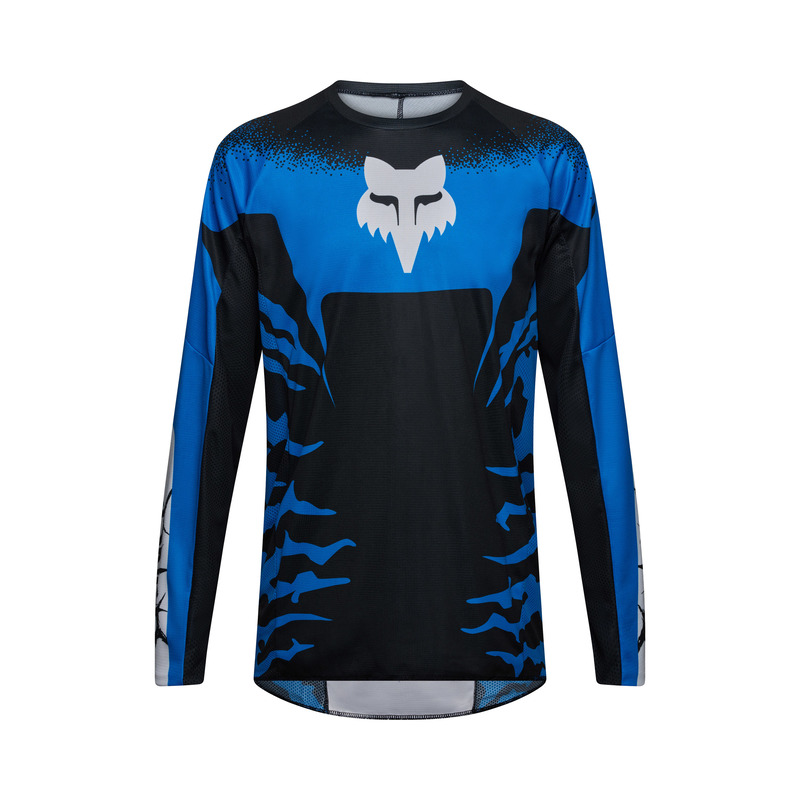 BLUZA MOTOCYKLOWA FOX 180 HD38 BLACK BLUE