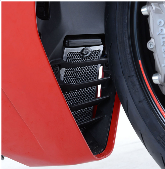 OSŁONA CHŁODNICY OLEJU RG RACING DUCATI SUPERSPORT (S) (17-) RED