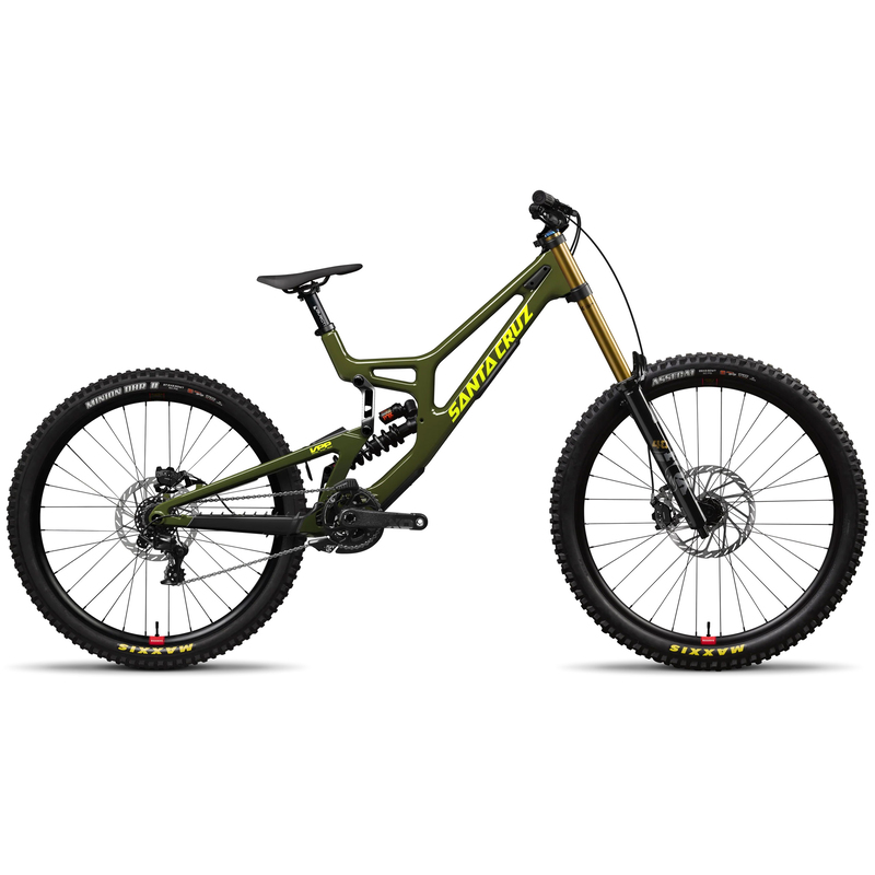 ROWER SANTA CRUZ V10 8 CC MX 27 DH S GLOSS KELP GREEN L