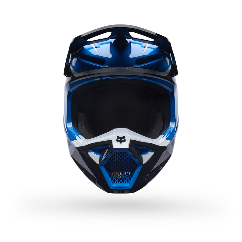 KASK MOTOCYKLOWY FOX V1 FRAME BLUE