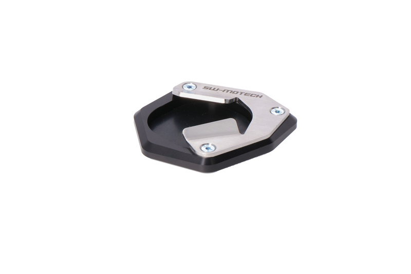 NAKŁADKA NÓŻKI BOCZNEJ SW-MOTECH XT1200Z / SUPER TENERE (14-) BLACK SILVER