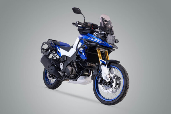 STELAŻ PRO NA KUFRY BOCZNE SW-MOTECH SUZUKI V-STROM 1050DE (21-) BLACK