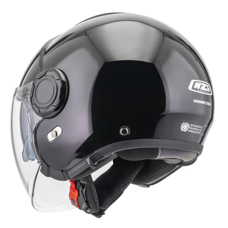 KASK MOTOCYKLOWY NZI RINGWAY 2 DUO BLACK