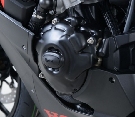 OSŁONA SILNIKA RG RACING HONDA CBR1000RR 08-19/RR SP 17-19/RR SP2 17-19, LEWA STRONA BLACK RACE