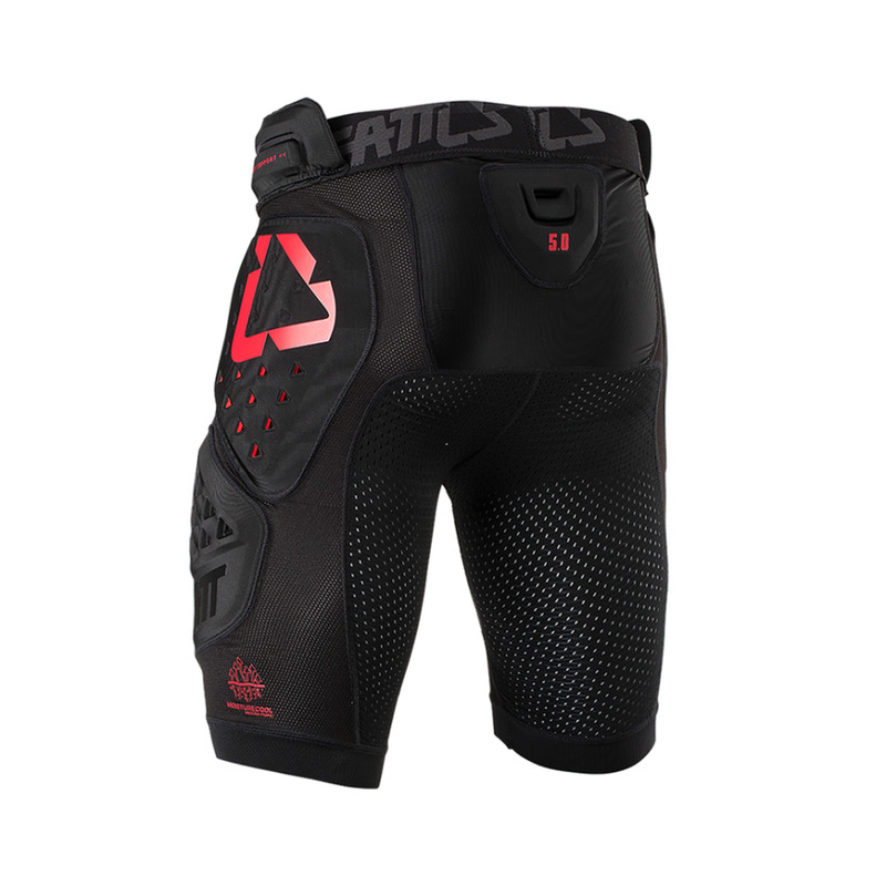 SPODENKI Z OCHRANIACZAMI LEATT 3DF 5.0 BLACK