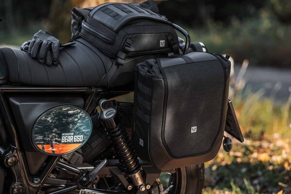 SAKWA LEGEND GEAR SW-MOTECH SIDE BAG FOR V-LOC BLACK 16L