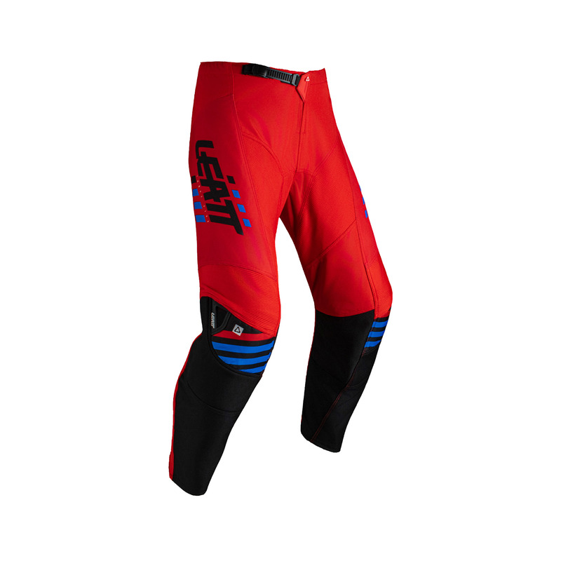 SPODNIE OFFROADOWE LEATT MOTO 3.5 STRIPES RED XXL