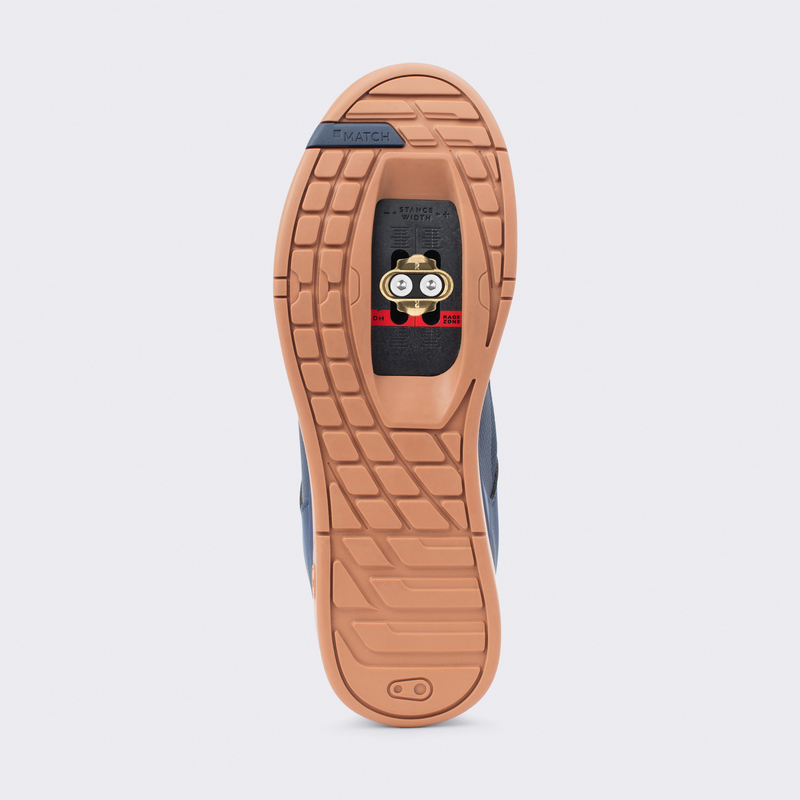 BUTY CRANKBROTHERS MALLET LACE NAVY SILVER - GUM OUTSOLE 10 (43.5 EU)