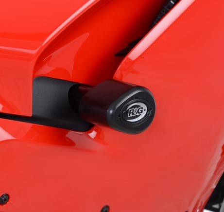 CRASHPADY AERO RG RACING DUCATI PANIGALE V4/V4S/SPECIALE, 2017 MODEL ONLY BLACK