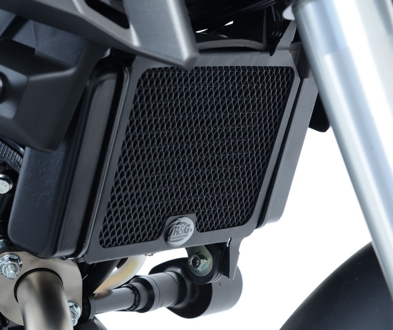 OSŁONA CHŁODNICY RG RACING YAMAHA MT-125 14- 19 (INC. ABS MODEL) BLACK