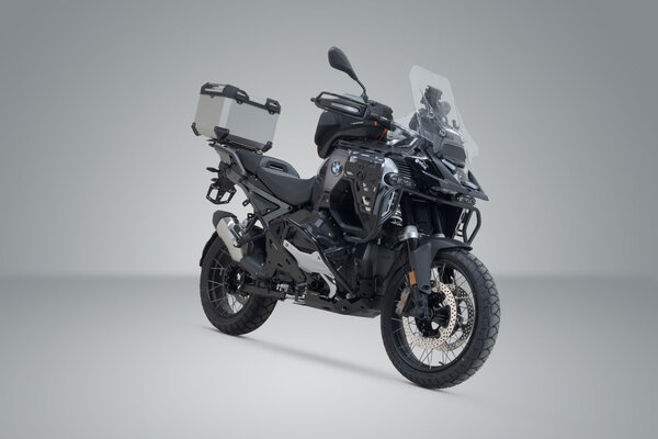 ZESTAW KUFRA CENTRALNEGO TRAX ADV SW-MOTECH BMW R 1300 GS ADVENTURE (24-) SILVER