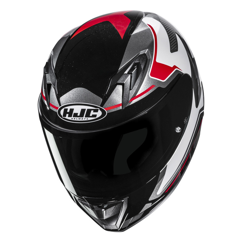 KASK MOTOCYKLOWY JUNIOR HJC Y10 CRIC SILVER WHITE M