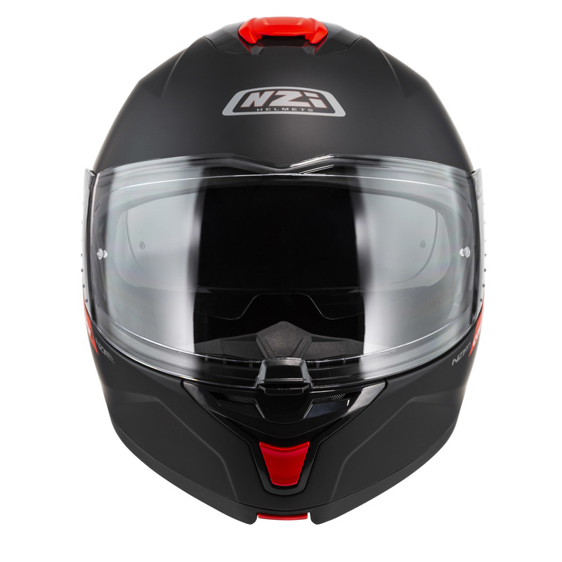 KASK MOTOCYKLOWY NZI COMBI 3 DUO SOLID NOUVEAU MATT BLACK L