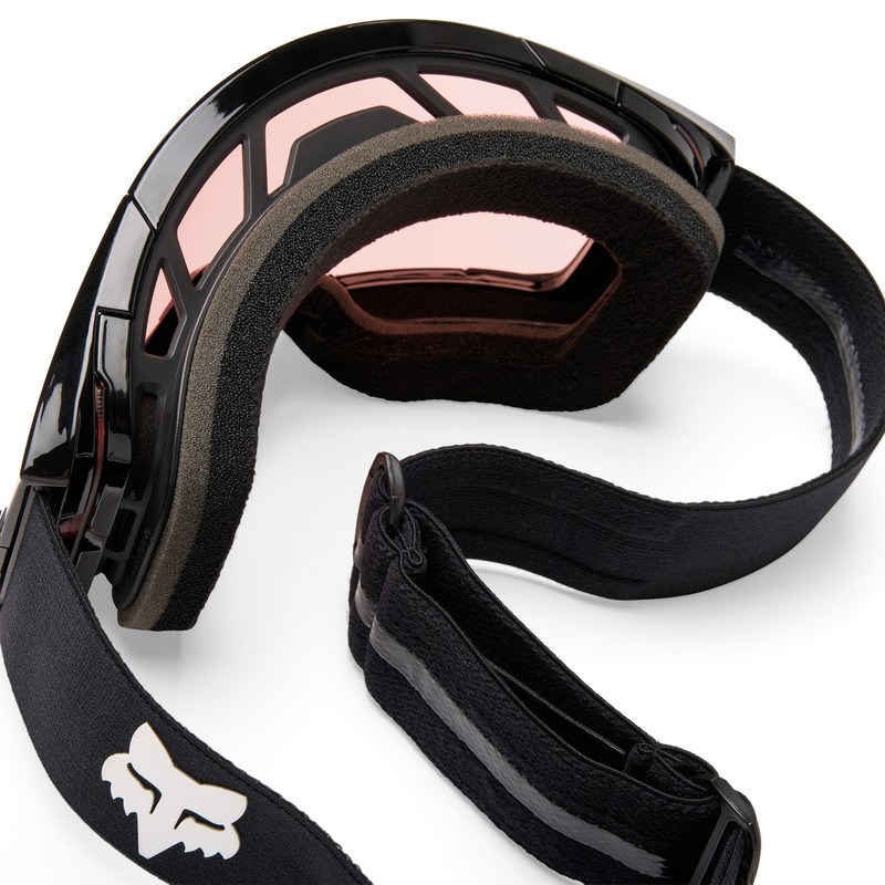 GOGLE ROWEROWE FOX VUE MAX VIVID BLACK/RED OS