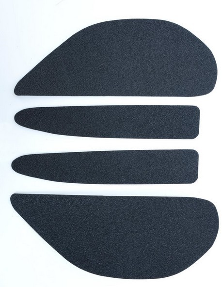 NAKLEJKA NA BAK TANKPAD ANTYPOŚLIZGOWY 4 CZĘŚCI RG RACING KAWASAKI ER-6 (12-14) BLACK