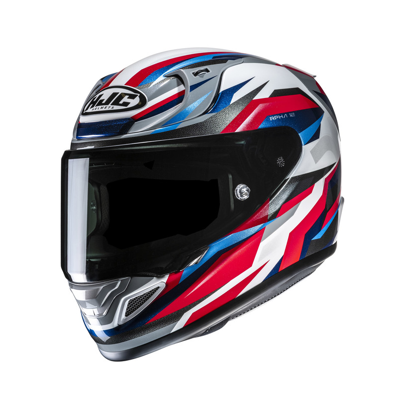 KASK MOTOCYKLOWY HJC RPHA12 DRAVIX RED BLUE L