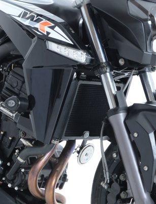 OSŁONA CHŁODNICY RG RACING WK/CF MOTO 650I BLACK