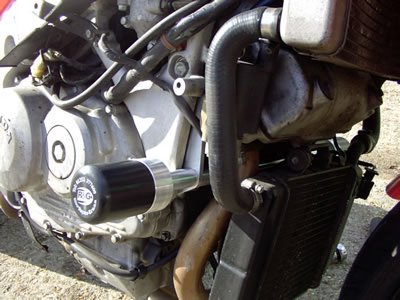 CRASHPADY CLASSIC RG RACING HONDA RVF400 (NC35) ALT. KIT BLACK
