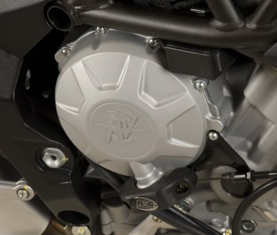 SLIDERY SILNIKA RG RACING MV AGUSTA 675 / 800 BRUTALE / 800 RIVALE PRAWA STRONA BLACK