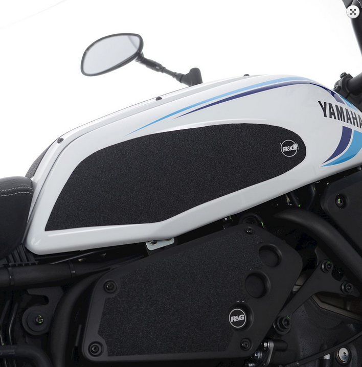 NAKLEJKA NA BAK TANKPAD ANTYPOŚLIZGOWY 4 CZĘŚCI RG RACING YAMAHA XSR700 22- BLACK