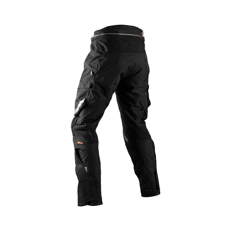 SPODNIE MOTOCYKLOWE TEKSTYLNE LEATT ADV DRITOUR 5.5 STEALTH BLACK GREY