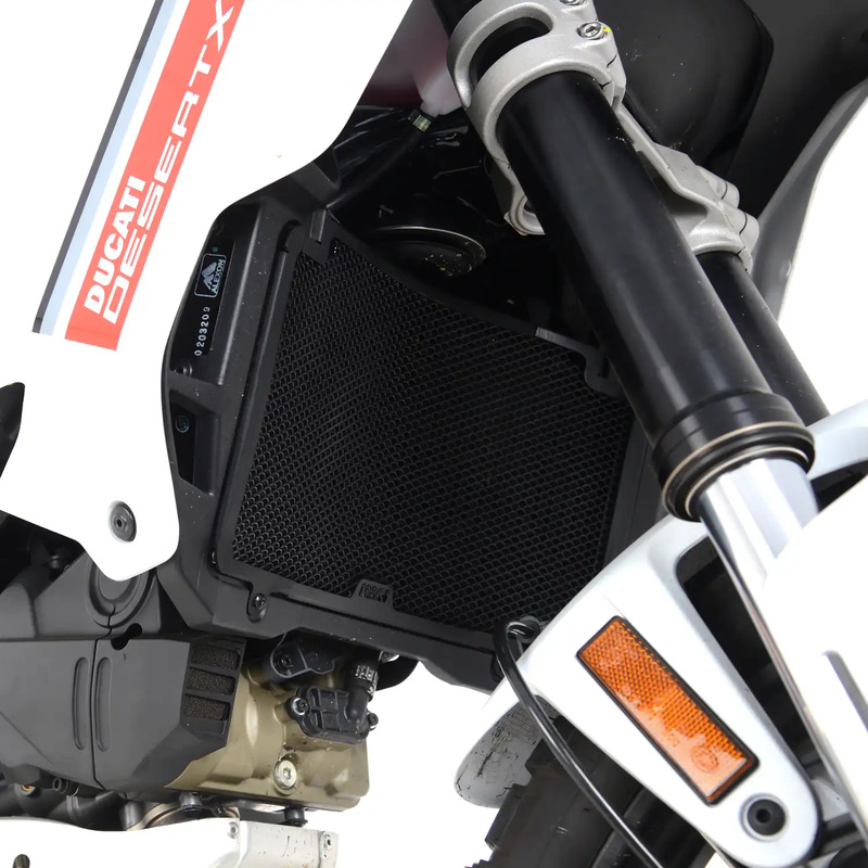 OSŁONA CHŁODNICY RG RACING DUCATI DESERTX 22- BLACK