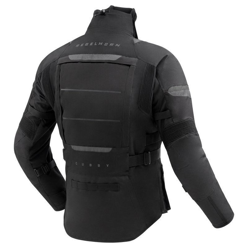 KURTKA MOTOCYKLOWA TEKSTYLNA REBELHORN CUBBY 5 BLACK