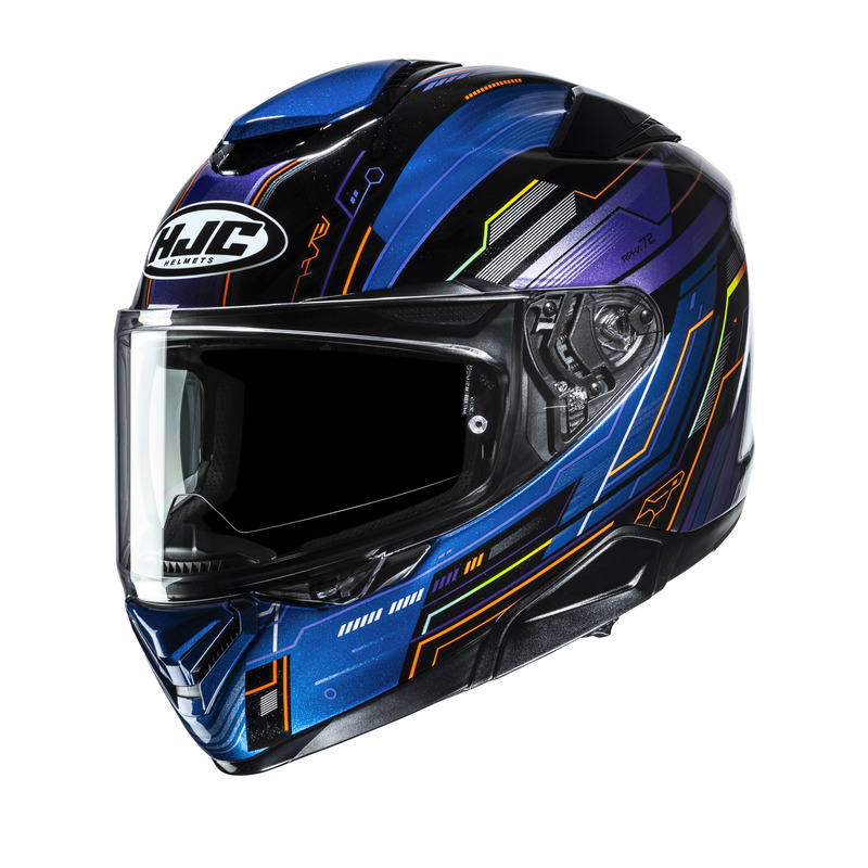 KASK MOTOCYKLOWY HJC RPHA72 KOSIS BLUE BLACK L