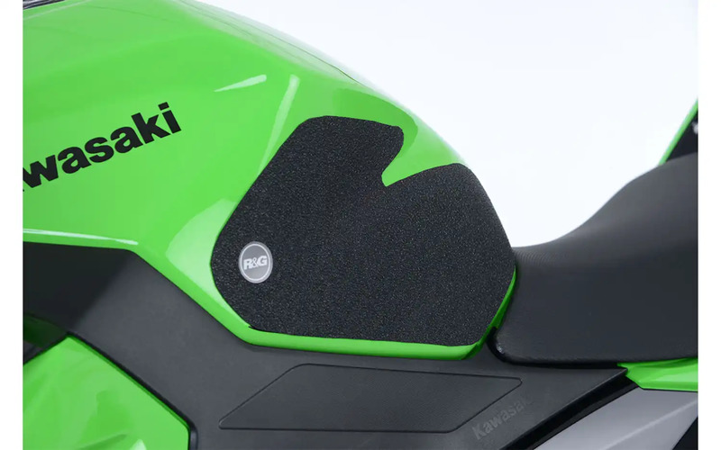 NAKLEJKA NA BAK TANKPAD ANTYPOŚLIZGOWY 2 CZĘŚCI RG RACING KAWASAKI NINJA 400 (18-) CLEAR