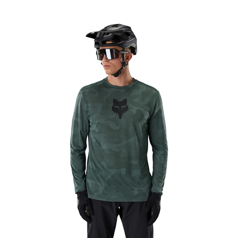 KOSZULKA ROWEROWA Z DŁUGIM RĘKAWEM FOX RANGER TRU DRI LS SAGE S