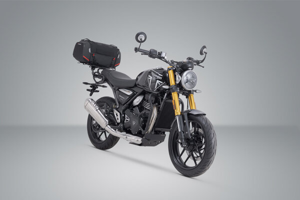 ZESTAW TORBA TYLNA I STELAŻ SW-MOTECH RACKPACK TRIUMPH SPEED 400 / SCRAMBLER 400 X (23-)