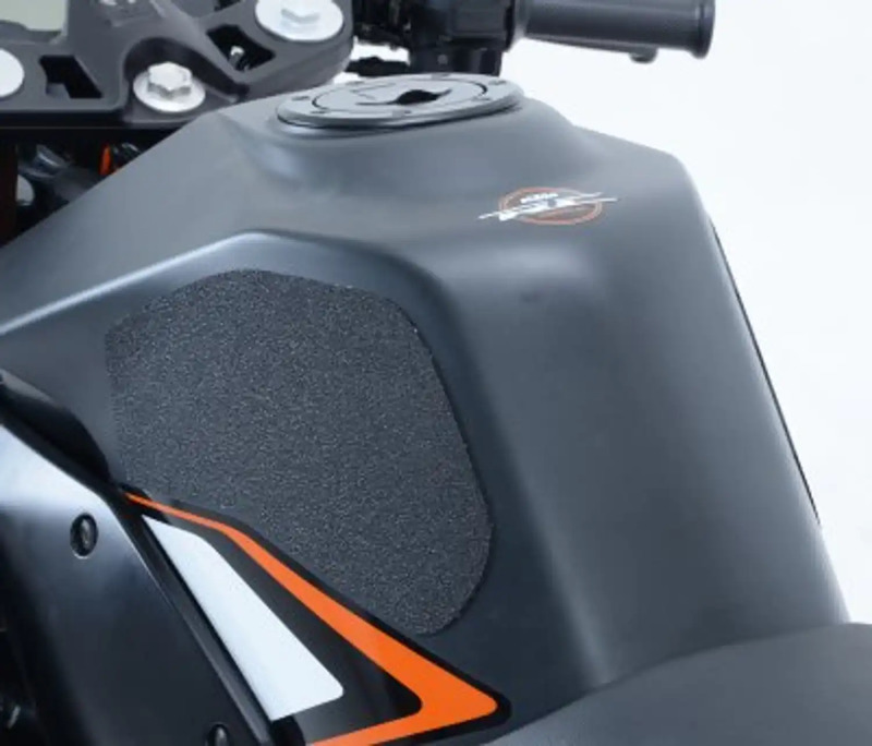 NAKLEJKA NA BAK TANKPAD ANTYPOŚLIZGOWY 2 CZĘŚCI RG RACING KTM RC125 / 200 / 390 CLEAR