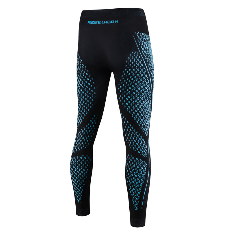 SPODNIE TERMOAKTYWNE REBELHORN THERM 2 BLACK BLUE