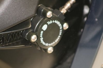 SLIDERY SILNIKA RG RACING BMW K1200GT 06- BLACK